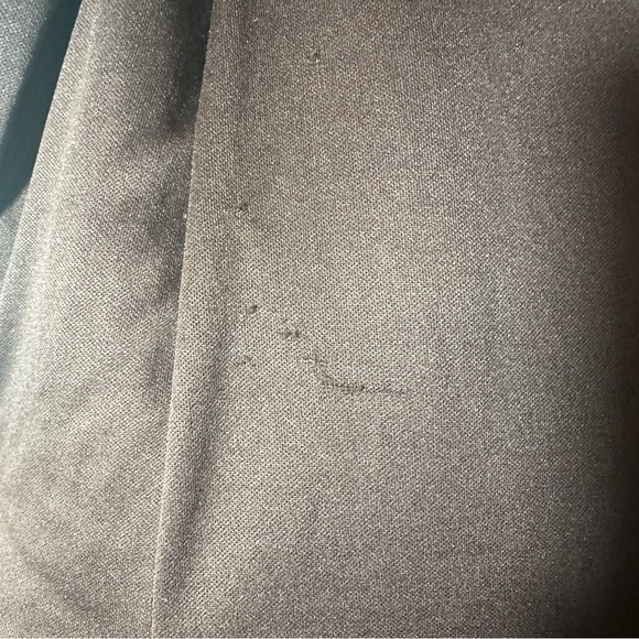 Yumi Red and Cream Patterned Cardigan with Faux Fur Trim and Faux Leather Button - Picture 11 of 13